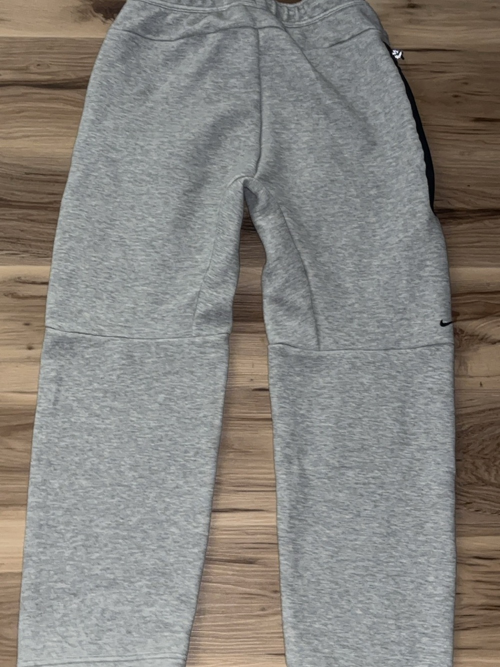 Nike Tech Grey Heather Jogger Sweatpants - Picture 2 of 3